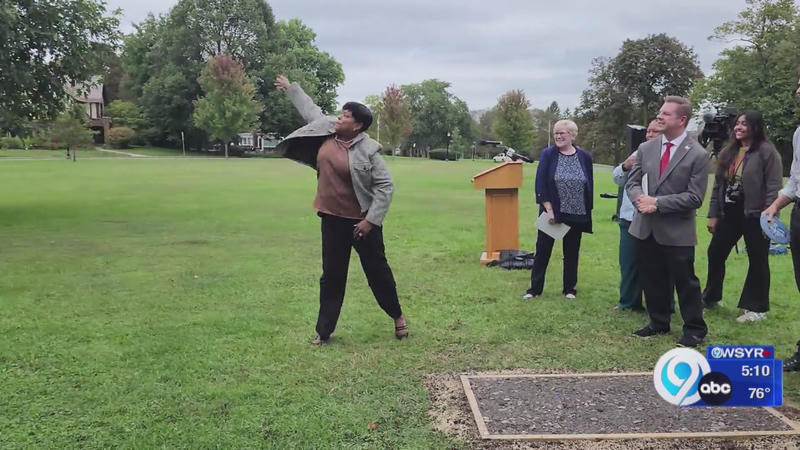 New disc golf course at upper Onondaga Park