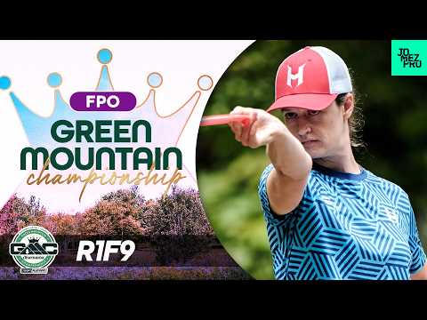 2026 Green Mountain Championship | FPO R1F9 | Saarinen, Scoggins, Gannon, Handley | Jomez Disc Golf