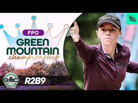 2026 Green Mountain Championship | FPO R2B9 | Salonen, Scoggins, Gannon Weatherman | Jomez Disc Golf