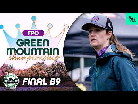 2026 Green Mountain Championship | FPO FINALB9 | Scoggins, Salonen, Gannon, Handley | Jomez DiscGolf