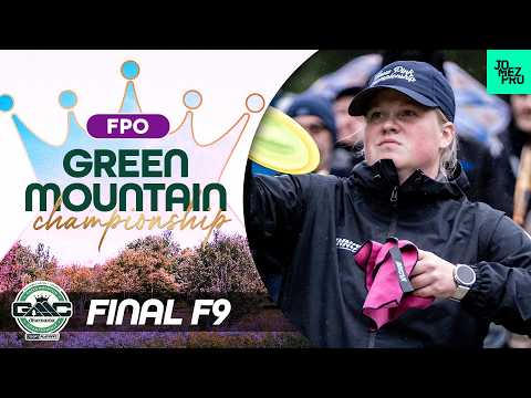 2026 Green Mountain Championship | FPO FINALF9 | Scoggins, Salonen, Gannon, Handley | Jomez DiscGolf