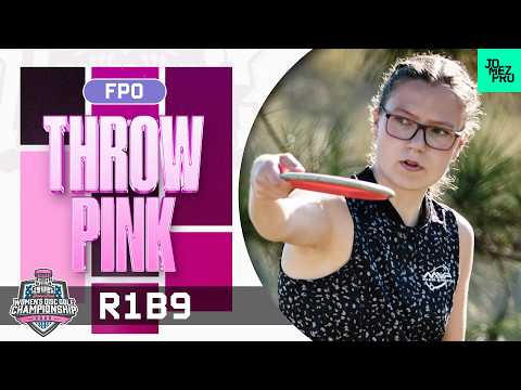 2026 Throw Pink | FPO R1B9 | Salonen, Saarinen, Gannon, Don | Jomez Disc Golf