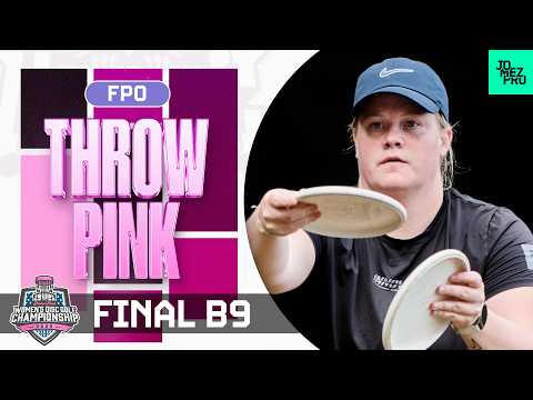 2026 Throw Pink | FPO FINALB9 | Scoggins, Handley, Salonen, Saarinen | Jomez Disc Golf