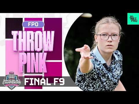 2026 Throw Pink | FPO FINALF9 | Scoggins, Handley, Salonen, Saarinen | Jomez Disc Golf