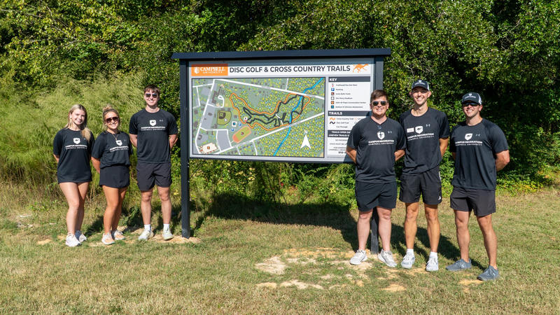 Campbell unveils revitalized Disc Golf Course and Trail