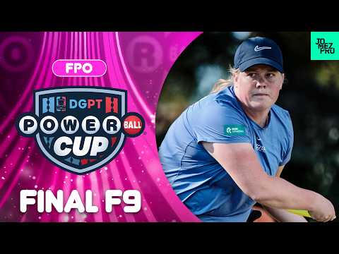 2026 Powerball Cup | FPO FINALF9 | Saarinen, Handley, Salonen, Scoggins | Jomez Disc Golf