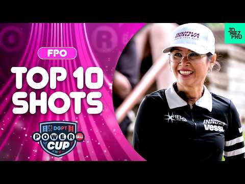 Top 10 FPO Shots from the 2026 Powerball Cup | Jomez Disc Golf